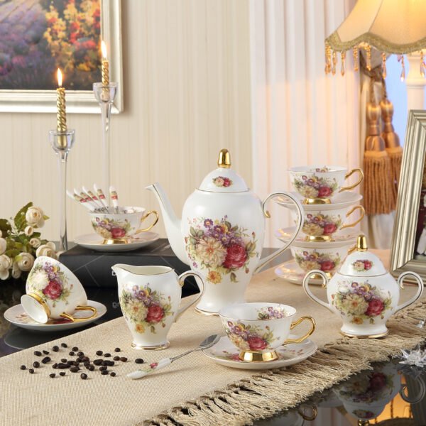 British Afternoon Floral Tea Set | Petra Shops