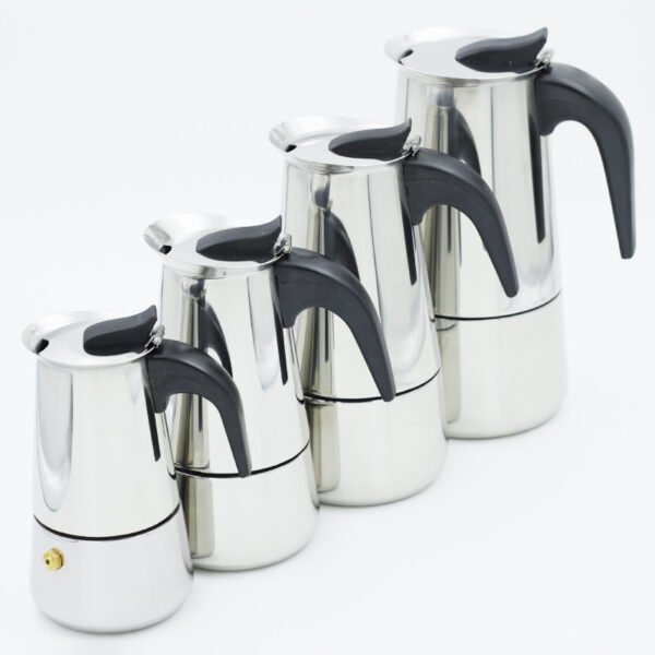 Stainless Steel Espresso Coffee Maker | Petra Shops