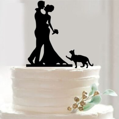 Acrylic Wedding Cake Topper | Petra Shops