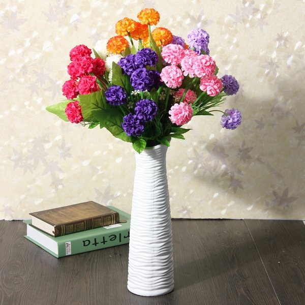 Silk chrysanthemum bouquet | Petra Shops