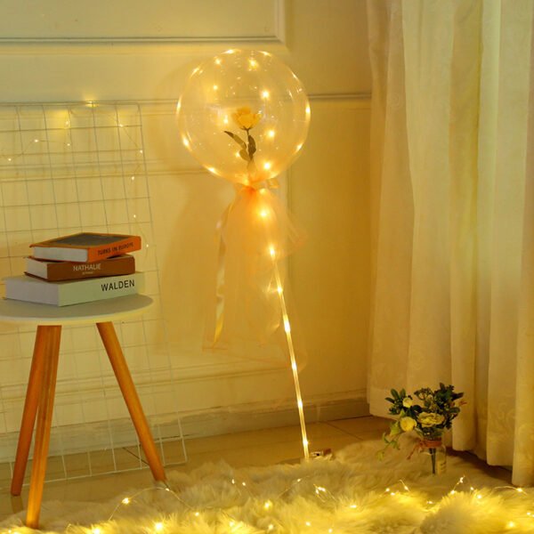Whimsical rose bouquet illuminated by LED lights | Petra Shops