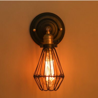 Retro Industrial Style Wall Lamp | Petra Shops